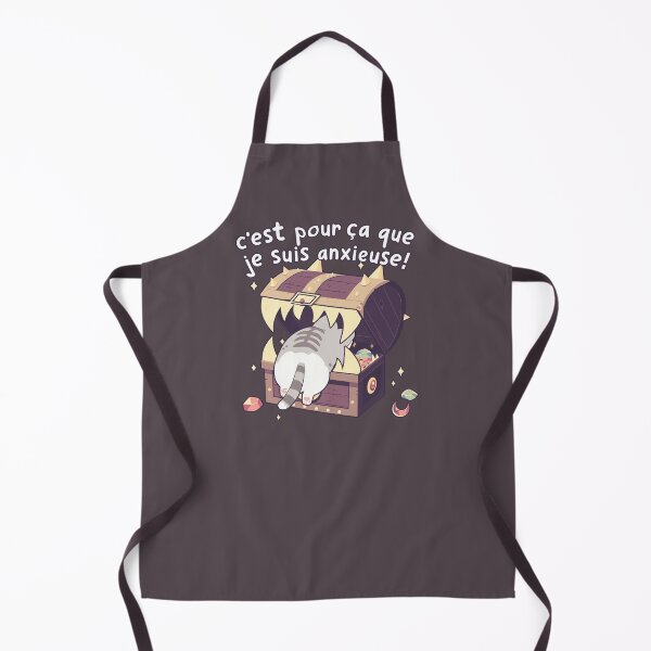 Item preview, Chatte C'est pour ca que je suis anxieuse! Jeux Videos designed and sold by myanko.