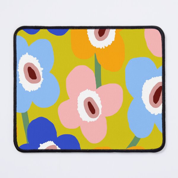 Item preview, Trendy Modern Scandinavian Floral Pattern in Summer Colors designed and sold by Deutschic.