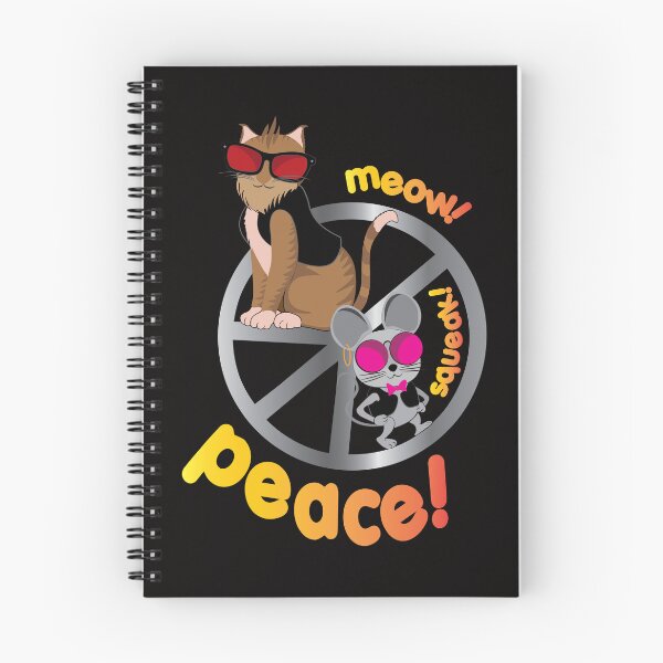 Item preview, Cat And Mouse Peace! designed and sold by bumperbay.