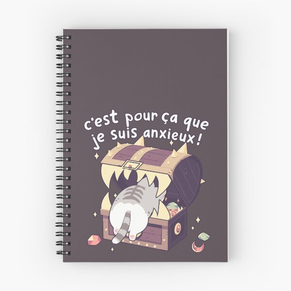 Item preview, Chat C'est pour ca que je suis anxieux! Videogames designed and sold by myanko.