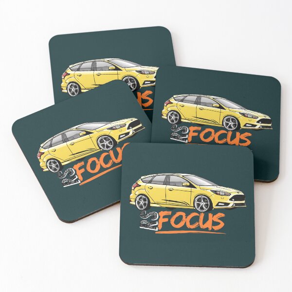 Item preview, Yellow Focus Car designed and sold by gredadesigns.