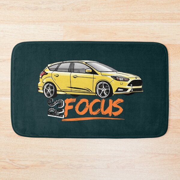 Item preview, Yellow Focus Car designed and sold by gredadesigns.