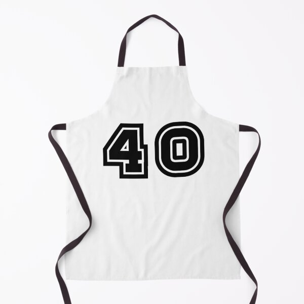 Item preview, 40, forty, black, sport designed and sold by Numbers-Art.