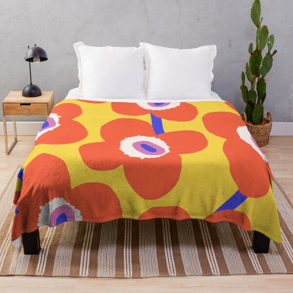 Item preview, Iconic Modern Scandinavian Floral Pattern in Summer Colors designed and sold by Deutschic.