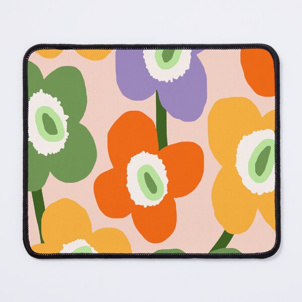 Item preview, Cool Modern Scandinavian Floral Pattern in Summer Colors designed and sold by Deutschic.
