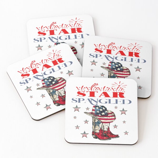 Item preview, Star Spangled Country Western July 4th designed and sold by Bliss Find And Design.