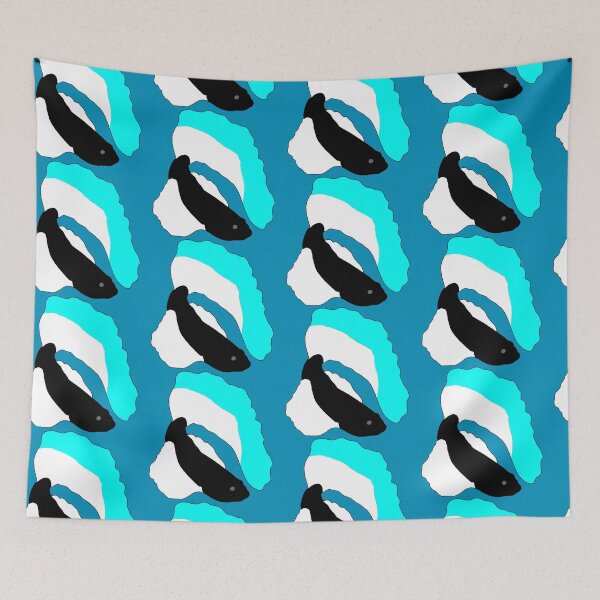 Item preview, Teal Betta Fish designed and sold by Leapingdoe.