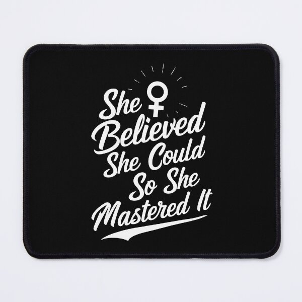Item preview, She Believed She Could So She Mastered It designed and sold by Redgiant87x.