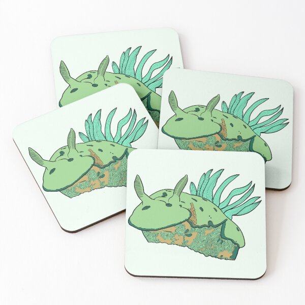 Item preview, Abstract Dorid Nudibranch color option 6 designed and sold by ArtbyDLP.