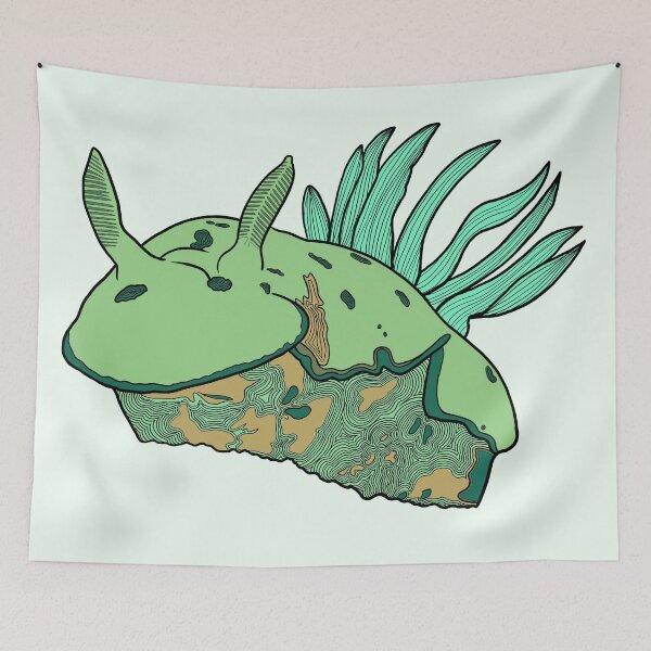 Item preview, Abstract Dorid Nudibranch color option 6 designed and sold by ArtbyDLP.