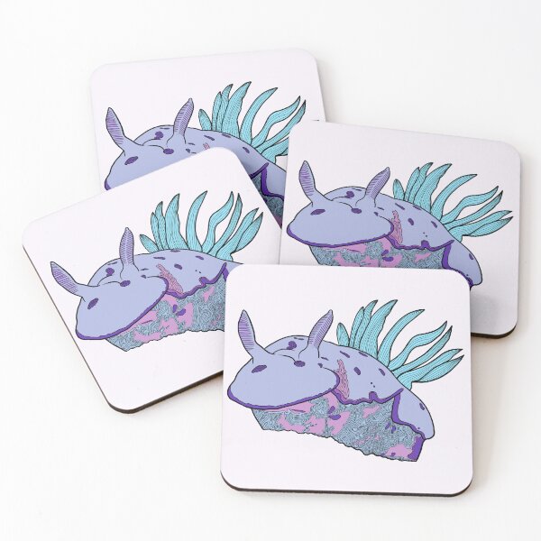 Item preview, Abstract Dorid Nudibranch color option 5 designed and sold by ArtbyDLP.