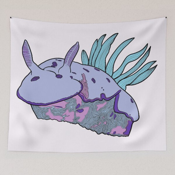 Item preview, Abstract Dorid Nudibranch color option 5 designed and sold by ArtbyDLP.