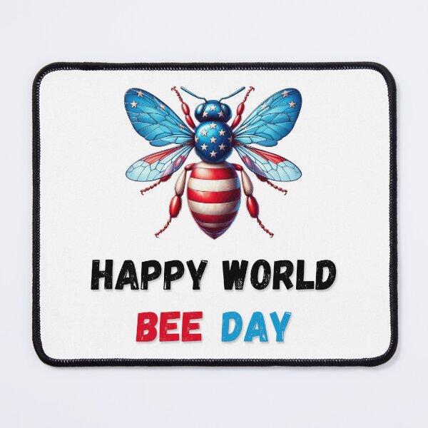 Item preview, Happy World Bee Day American Bee 2024 designed and sold by LEOOTY.