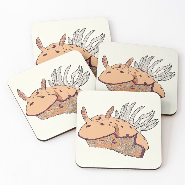 Item preview, Abstract Dorid Nudibranch color option 4 designed and sold by ArtbyDLP.