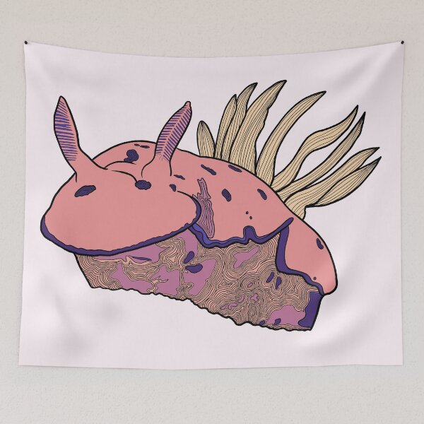 Item preview, Abstract Dorid Nudibranch color option 3 designed and sold by ArtbyDLP.
