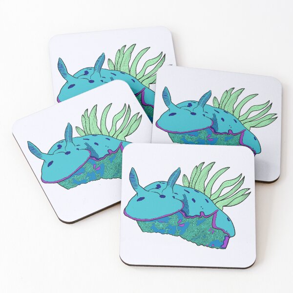 Item preview, Abstract Dorid Nudibranch color option 1 designed and sold by ArtbyDLP.