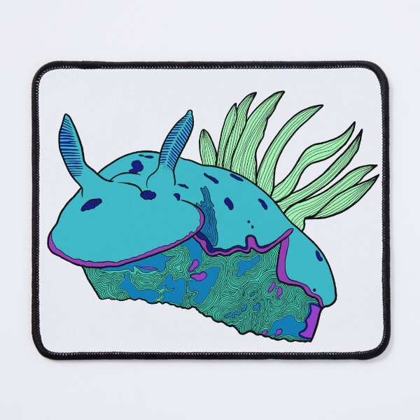 Item preview, Abstract Dorid Nudibranch color option 1 designed and sold by ArtbyDLP.