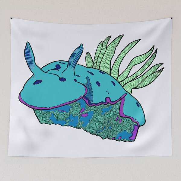 Item preview, Abstract Dorid Nudibranch color option 1 designed and sold by ArtbyDLP.