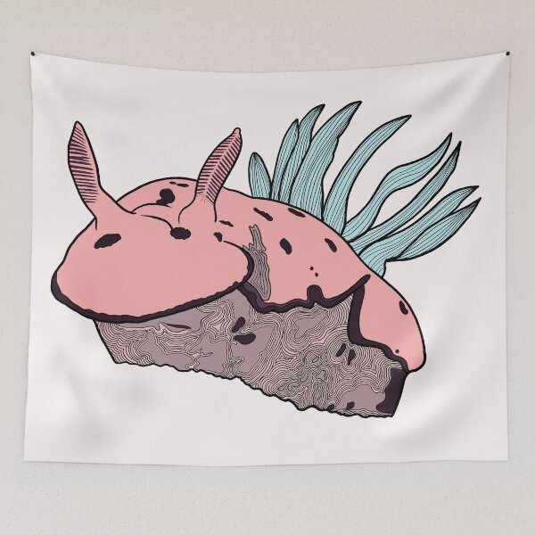 Item preview, Abstract Dorid Nudibranch color option 2 designed and sold by ArtbyDLP.