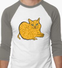 Tabby Cat Men's Baseball ¾ T-Shirt