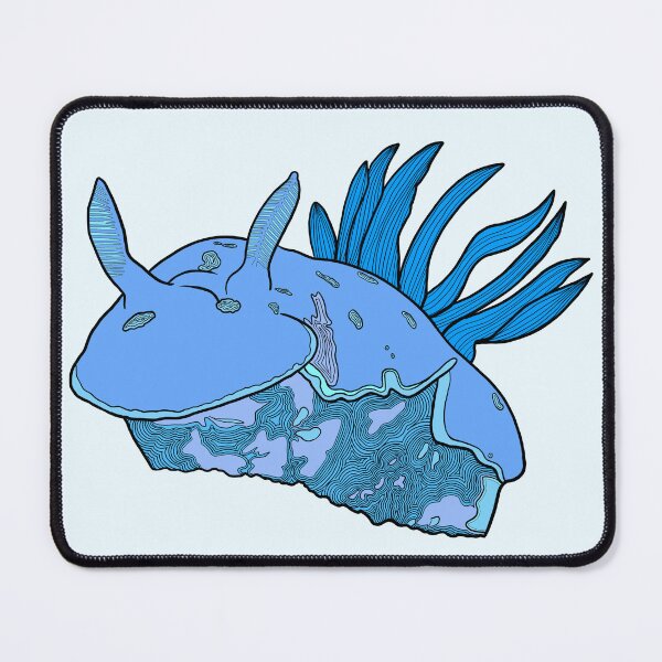 Item preview, Abstract Dorid Nudibranch color option 8 designed and sold by ArtbyDLP.