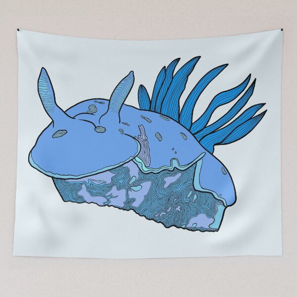 Item preview, Abstract Dorid Nudibranch color option 8 designed and sold by ArtbyDLP.