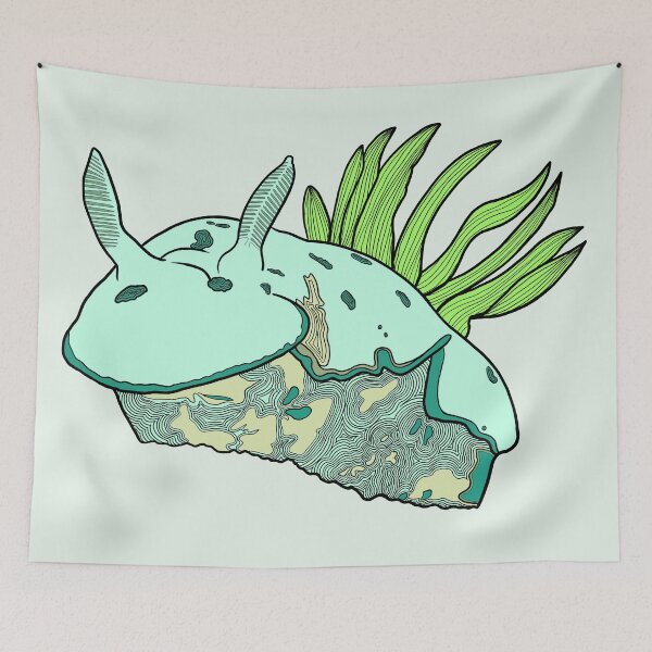 Item preview, Abstract Dorid Nudibranch color option 9 designed and sold by ArtbyDLP.