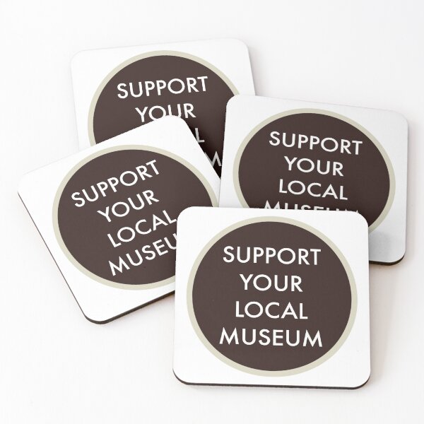 Item preview, Support Your Local Museum designed and sold by GarboTreasure.