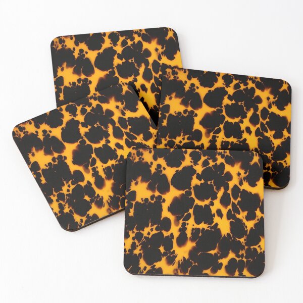 Item preview, Yellow Amber Tortoiseshell Pattern designed and sold by trajeado14.