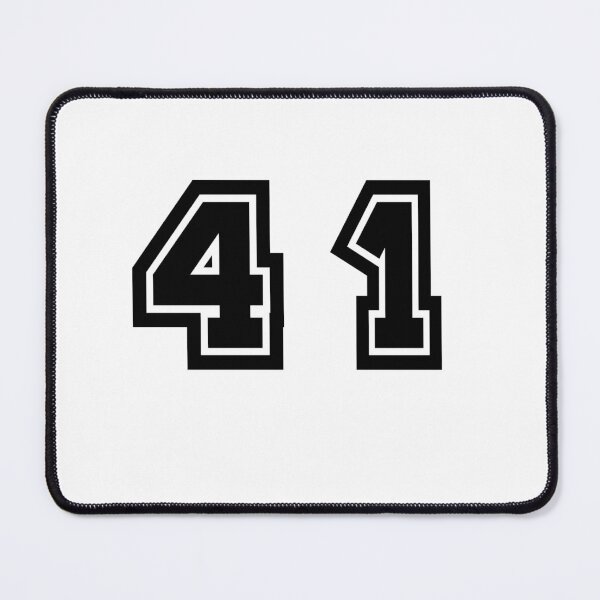 Item preview, 41, forty-one, black, sport designed and sold by Numbers-Art.