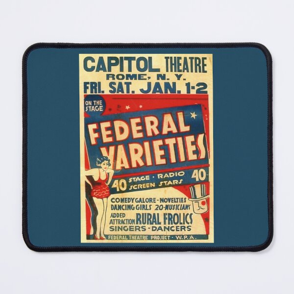 Item preview, Theatre Poster Design Vaudeville - Rome NY, USA designed and sold by ExpressingSelf.