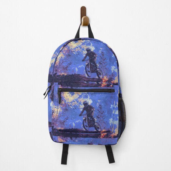 Item preview, Burning Trails - Dirt-bike Rider designed and sold by NaturePrints.