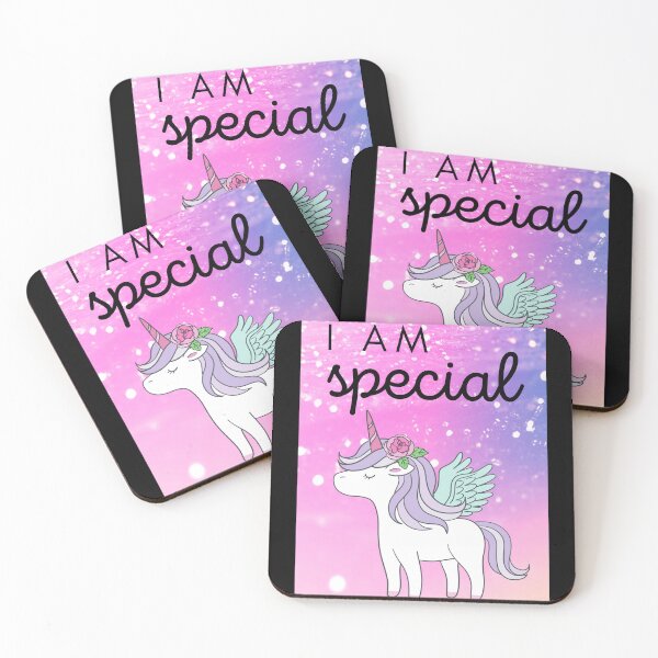 Item preview, special I Am Affirmations Unicorn Rainbow Motivation Poster Style Graphic  designed and sold by socialarmour.