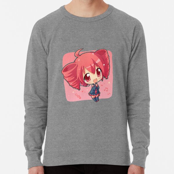 Kasane Teto Chibi Lightweight Sweatshirt