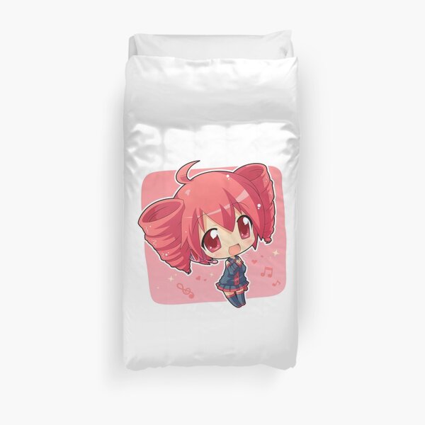 Kasane Teto Chibi Duvet Cover