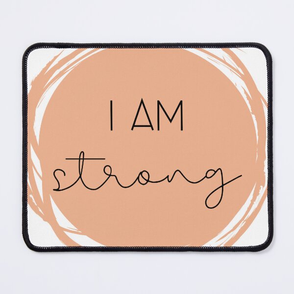 Item preview, strong I Am Affirmations Motivation Poster Style Graphic designed and sold by socialarmour.