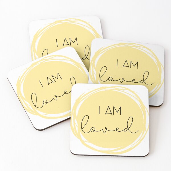 Item preview, loved I Am Affirmations Motivation Poster Style Graphic  designed and sold by socialarmour.