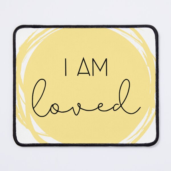 Item preview, loved I Am Affirmations Motivation Poster Style Graphic  designed and sold by socialarmour.