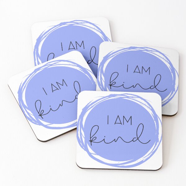 Item preview, kind I Am Affirmations Motivation Poster Style Graphic  designed and sold by socialarmour.