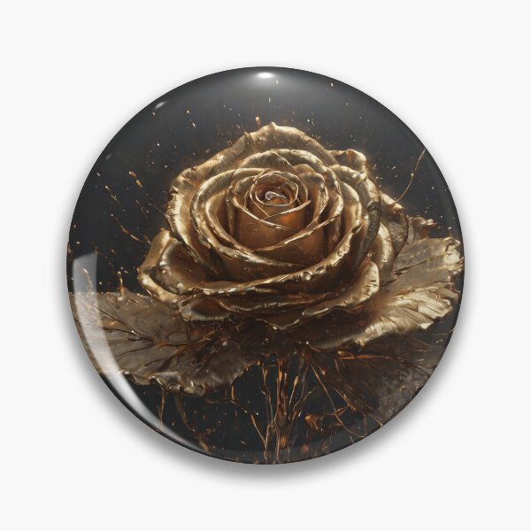 Item preview, Grungy Gold Rose II designed and sold by Maplewood-Arts.