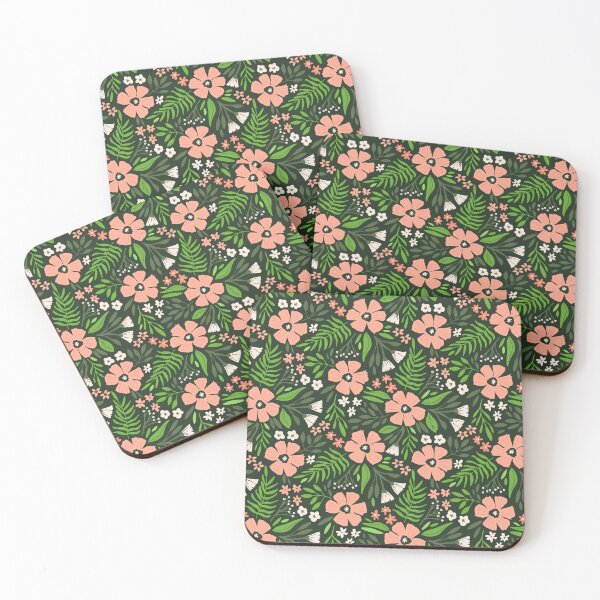 Item preview, Vintage Peach Floral Blooms designed and sold by robyriker.