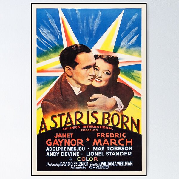 Item preview, A Star is Born (1937) designed and sold by Candie-Shop.