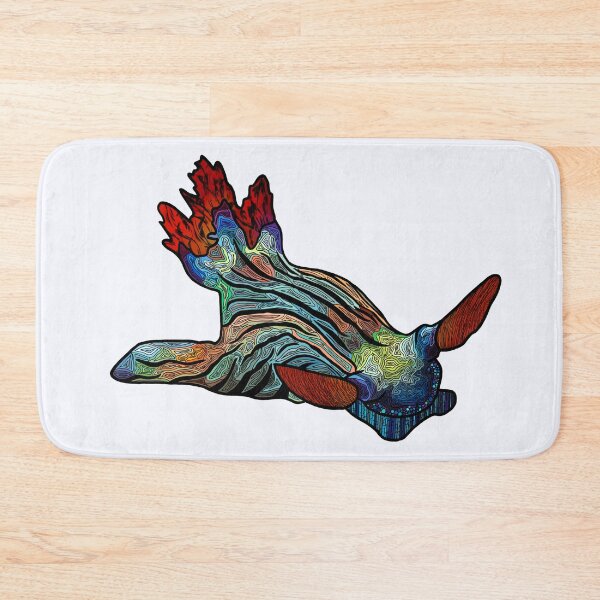 Item preview, Rainbow Golden Nembrotha Nudibranch designed and sold by ArtbyDLP.