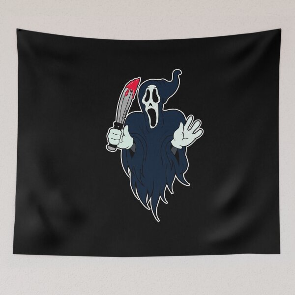 Item preview, ghostface vintage cartoon designed and sold by Blck-Acid-Devil.