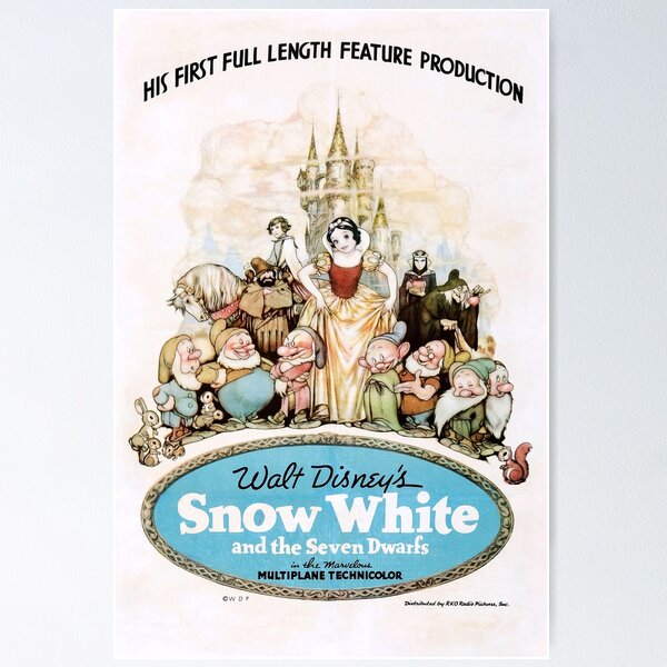 Item preview, Snow White and the Seven Dwarfs (1937) designed and sold by Candie-Shop.