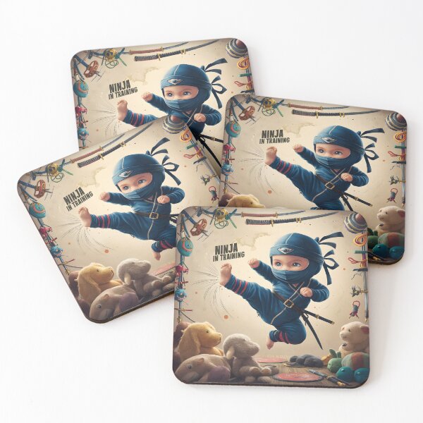 Item preview, Baby Ninja Honing His Skills designed and sold by corynewton34.