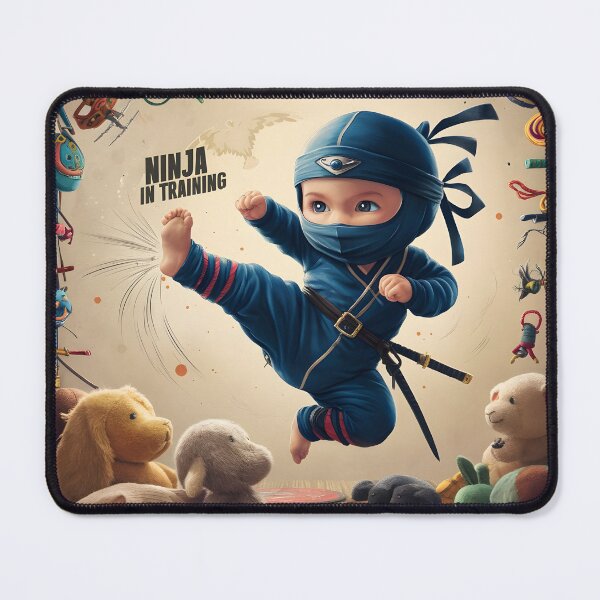 Item preview, Baby Ninja Honing His Skills designed and sold by corynewton34.