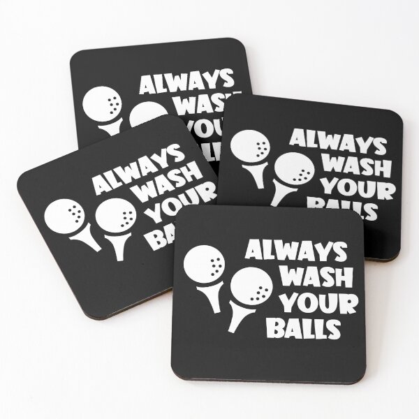 Item preview, Always Wash Your Balls Golf Golfing designed and sold by ArtFromBeyond.
