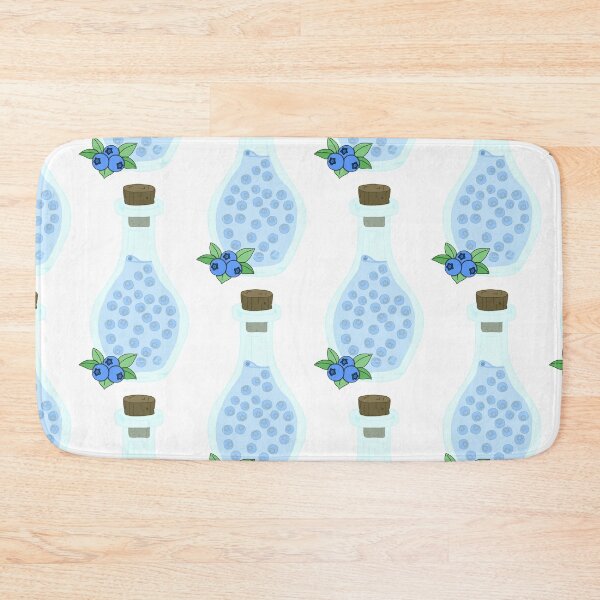 Item preview, blueberry juice in a bottle designed and sold by Lavender-Quill.