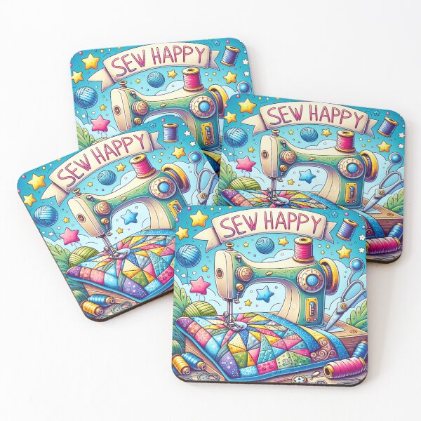 Item preview, Sew Happy designed and sold by sparsonboutique.